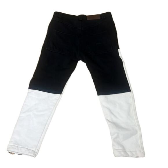 BUSCEMI NEWYORK COLORBLOCK PANELLED TRACK TROUSER SIZE S‎ - Picture 2 of 14